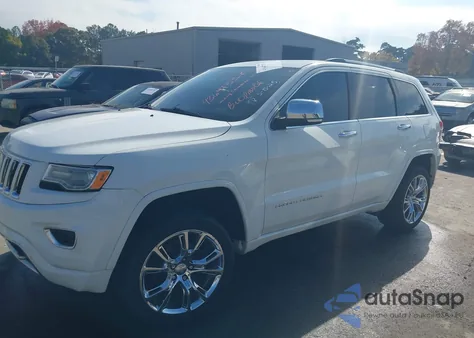 2014 Jeep Grand Cherokee Overland из США, поврежденный, VIN 1C4RJFCT9EC105137